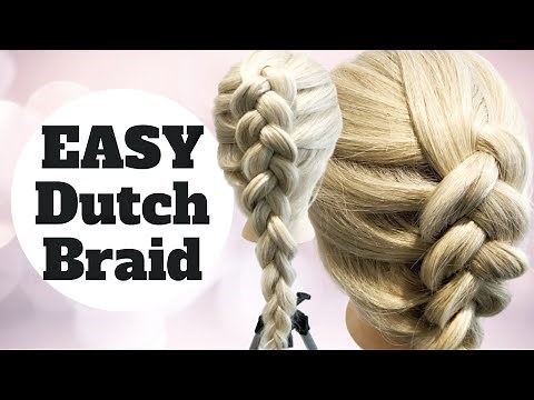 How To Do A Dutch Braid On Someone Else | EASY Step by Step Tutorial