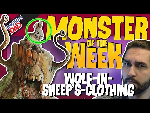 This DnD Monster is AN ALIEN? Wolf in Sheep's Clothing -Monster of the Week -Dungeons & Dragons Lore