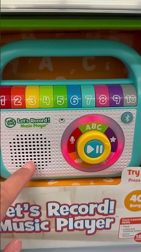 Love Leap frog lets record music #trending #toys