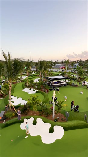 Swing into fun at PopStroke in West Palm Beach—PopStroke’s flagship location! ⛳️🏌️ This next-level mini golf experience features two 18-hole putting courses designed by Tiger Woods, a rooftop bar, full-service restaurant, ice cream parlor, and PopStroke's first-ever rooftop pool. You can also unwind at their luxury VIP lounge with a sushi bar and cabana service! Send this to someone you want to putt, sip, and chill with 👉 #ThePalmBeaches #LOVEThePalmBeaches 📍 West Palm Beach, FL 📽️ Discover 