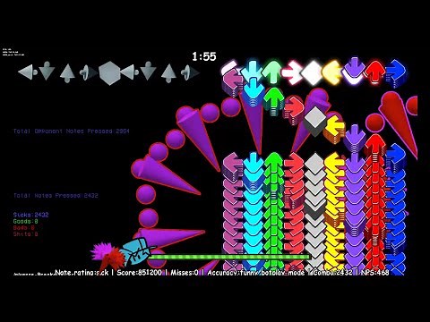 fnf universe breaker chart 10K+ notes!