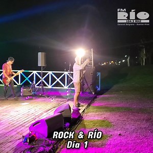 ROCK & RÍO 🎶 Hoy sábado con mucho público se realizó el 1° día del Festival devRock en el muelle del Predio Mateo Bruzzo. Actuaron Azul Fourcade, Blackhouse, Es lo que hay, Román Almirón, Flash, Findestar, Bettobook & Jah Children Reggae South Systen, Sound América y Salados Rock. Los esperamos mañana domingo para vivir otra jornada a puro rock en el Río. | Fm Río 104.3 General Belgrano
