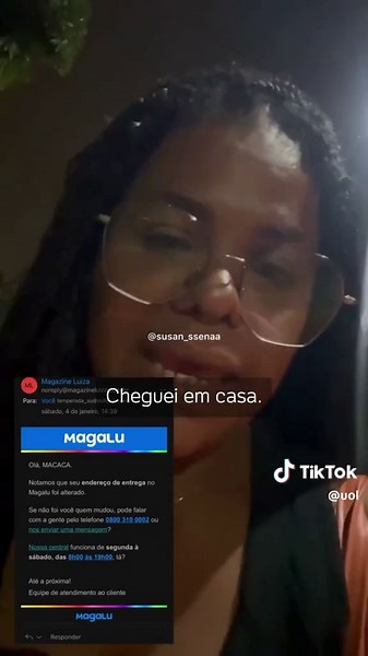 Uma mulher negra, de 35 anos, denunciou ter sido alvo de injúria racial após receber um e-mail da empresa Magazine Luiza com a saudação