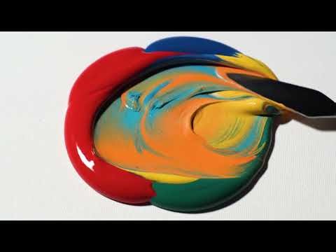 Satisfying Paint Mixing ASMR