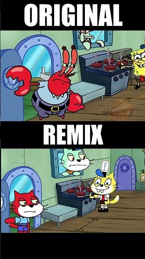 [FNF] Original Vs Remix SpongeBob