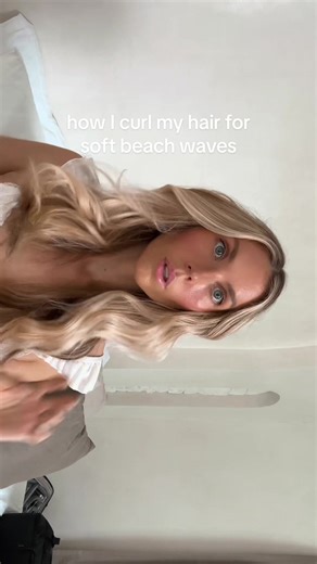 Get the Perfect Soft Beachy Curls Tutorial: How to Curl Your Hair