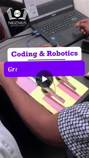 Great Aspirations School, Coding Robotics classes are powered by expert Nigenius tutors, guiding students as they build, test, and bring their ideas to life. Through hands-on projects, students… | Nigenius