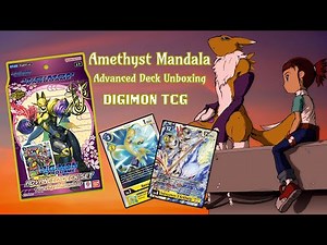 Amethyst Mandala Sakuyamon deck Digimon TCG unboxing ST22