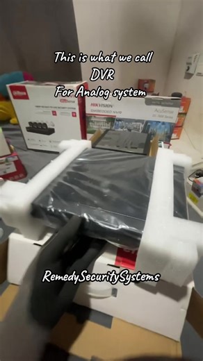 An analog system. . . . #cctv #dahua #dahuatechnology #dahuainstaller #dahuamena