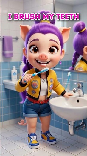 Fun Morning Routine! ☀️ Let’s Get Ready! 🎒