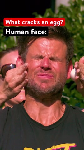 What can break an egg?