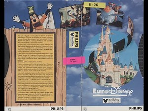 Euro Disney Promotional Tape