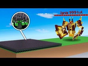 IGNIS 999 lvl vs 1000 ARMORED MOBS | Minecraft Mob Battle
