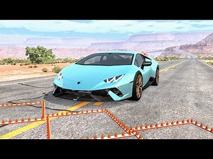 Massive Spike Strip Pileup Crashes #26 – BeamNG Drive | CrashBoomPunk
