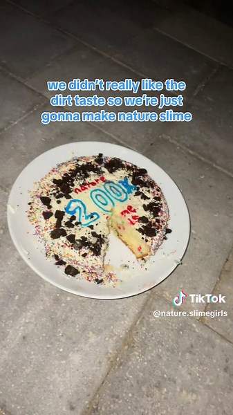 Nature Cake Recipe with Nature Slime Girls