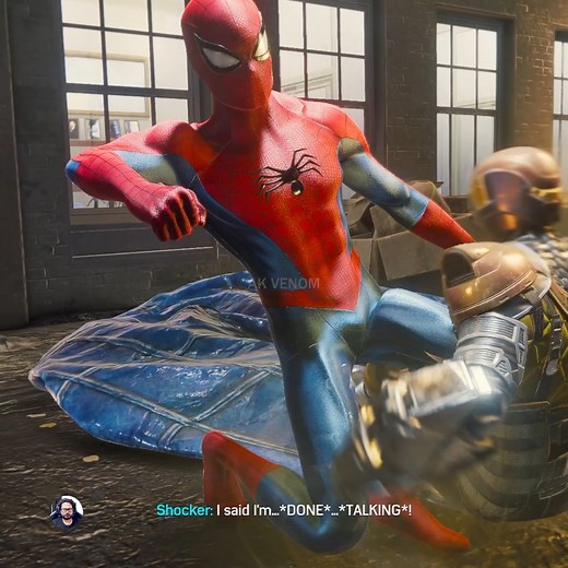 Marvel's Spider-Man Remastered - Spiderman and Shocker Best Scene | Ak Venom
