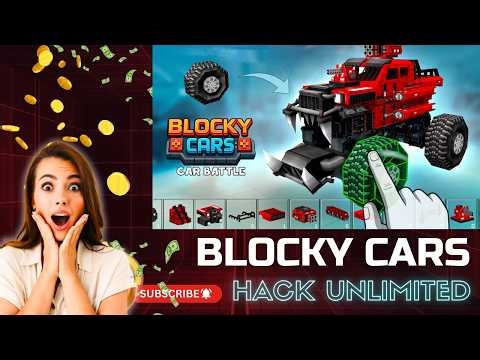🚗 Blocky Cars Mod – Unlimited Coins & Weapons (Mobile 2026)