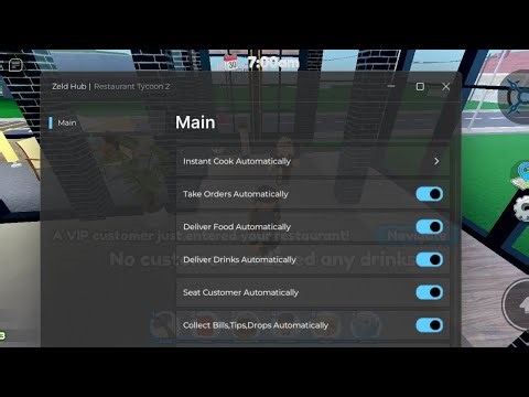 Restaurant tycoon 2 (script link in Description)