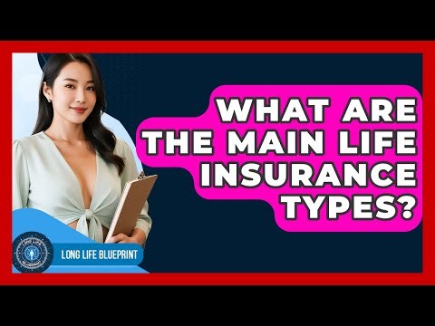 What Are The Main Life Insurance Types? - Long Life Blueprint