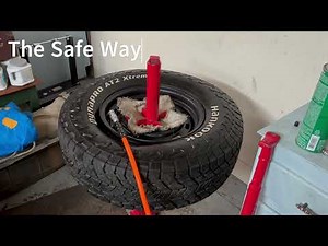 Manually Mounting and Balancing Tires