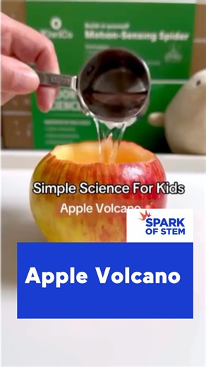 You’ve got to try out this fun fall-themed science experiment for kids! We’ve seen all kinds of volcanoes, but apple volcanoes?! 🍎 Credit: @kiwico_inc Look out for our weekly posts with videos, photos, and other resources that will spark your attention! Follow along and learn more about these amazing content creators who are passionate about STEM. Tag us in your own inspiring STEM content and you just might be featured in a future #SparkofSTEM post! https://usasciencefestival.org/sos-coffee-bre