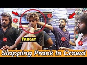 Slapping Prank Went To Far in Crowd || Funny Slapping Prank || Our Entertainment