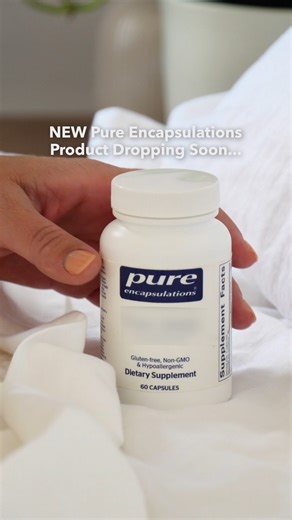 Fluff your pillows and plug in your nightlight because a dreamy new product for promoting a good night’s sleep is coming soon‡ Stay tuned for our big product reveal! 🙌 | Pure Encapsulations