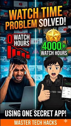 4000 watch complete in 7 days😱 |4000 hours watch time kese poora kareen| #shorts