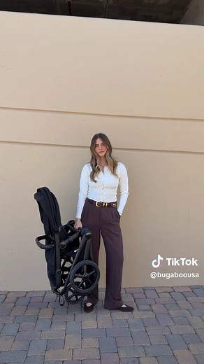 Self-standing, one-hand fold. Glide smoothly with the Bugaboo Kangaroo’s optimal suspension system and pack it your way for on-the-go adventures. Tip: Fold the frame separately from the toddler seat for a smaller, easier-to-store fold. #bugaboo #stroller #momsoftiktok #parentingtips #hacks