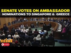 LIVE: Senate Hearing on Ambassadors to Singapore & Greece | Trump News LIVE | U.S Senate Hearing