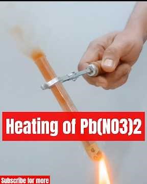 Heating of lead nitrate😯🔥 | chemical reaction and equations | class 10 | activity 1.6|