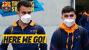 Focused on our upcoming fixture 💪⚽✈️ Centrats en el pròxim objectiu Pensando en el #ElcheBarça | FC Barcelona