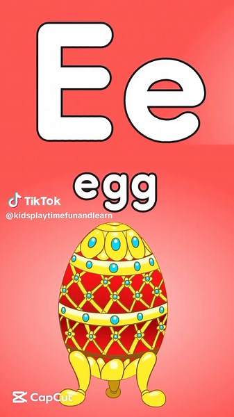 Phonics Sounds: Letter E | E for Egg, E for Elf & More! Abc song for kids
