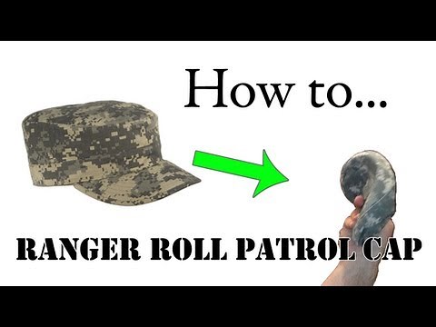How to Ranger Roll Your ACU Patrol Cap