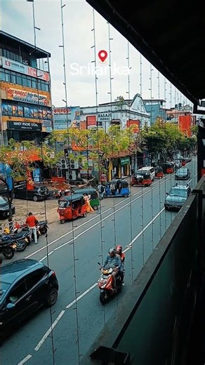 Watching Kandy Town from Above | Sri Lanka Street View 🇱🇰 #shorts