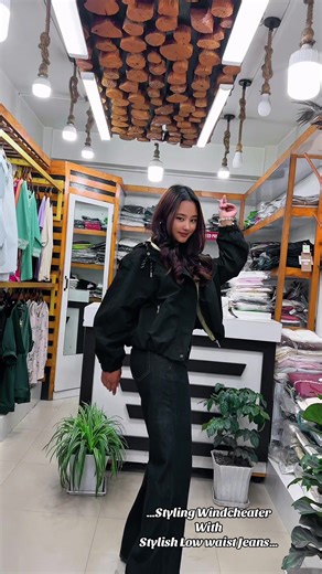 New Arrival.... Stylish Cropped Windcheater with Dark Blue Low waist Denim Jeans….. Young styling outfits… Perfect for Casual/Outing/Formal events Really looks classy… Windcheater(free size available) Denim Jeans (sizes available)…. Limited Edition….. Fancy/Kurtha Store Gongabu Ganeshthan Kathmandu @𝓐🍸 #newarrivals #denim jeans #windcheater #streetwear #formalwear