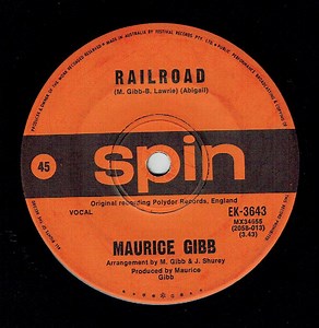 Maurice Gibb - Railroad / I've Come Back