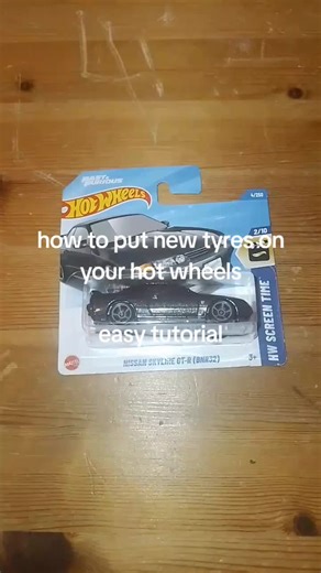 how to put rubber tyres on your hot wheels cars. easy tutorial. #hotwheelscustoms #hotwheels #hotwheels #hotwheelscars #toycars @Carthangs