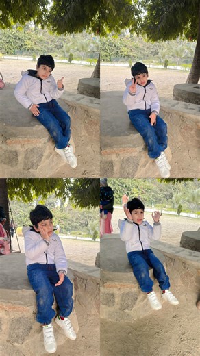 Anjali Luthra | My little Poser 🧿🧿🧿 I Failed in the first two attempts, to make my elder son pose and to make my mil's son pose.🤪😂🤓 But guess this one is... | Instagram