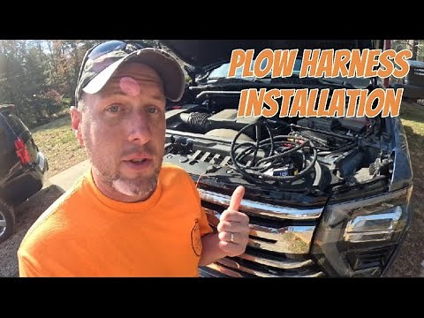 Plow Harness Wiring & Firewall Routing | 2024 Chevrolet Silverado 2500HD (New Truck, Old Plow)