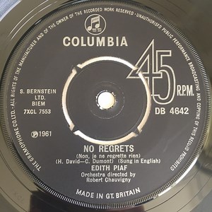 Edith Piaf - No Regrets / Exodus