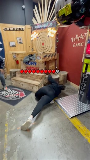 This woman tried to punch a machine! #funny #memes #boxing