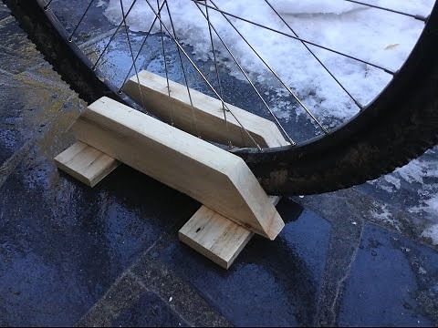 Comment fabriquer un support pour vélo