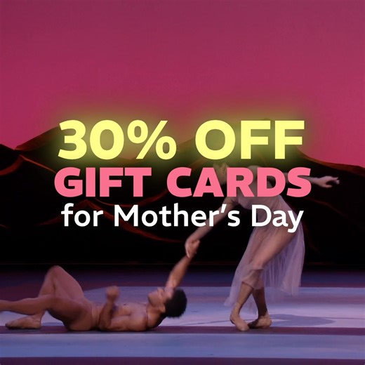 2.5K views | Celebrate Mother's Day with 30% off gift cards—now just £62.99! A whole year of unforgettable dance, music, and theatre awaits✨ | Marquee TV | Facebook