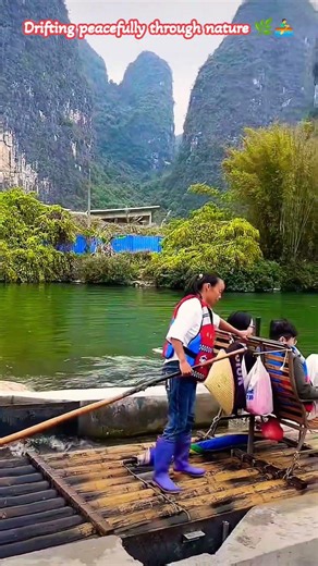 Floating Through China’s Most Beautiful River Views!#shortsfeed #travelshorts