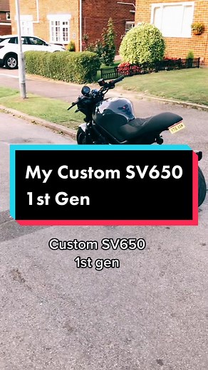 Custom Suzuki SV650 1st Gen Modifications