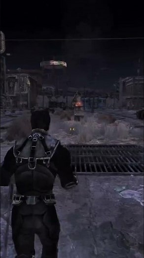 I managed to race a Securitron across Freeside #fallout #newvegas