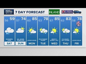 NEWS CENTER Maine Weather Video Forecast