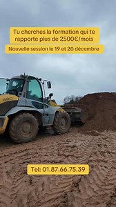 Formation CACES R482 engins de chantier chez @FORMAFORCE Cette formation peut te rapporter 2500€/mois Ne tarde plus pour réserver ta place pour le 19 et 20 decembre Tel: 01.87.66.75.39 #formation #btp #travail #argent #salaire | World Business Vision