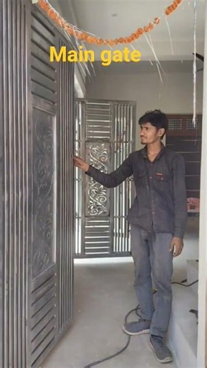 #Main gate design price #gi pipe gate price # main door design